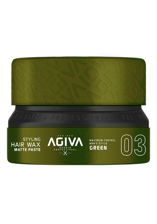 Styling Hair Wax Matte Paste - Green